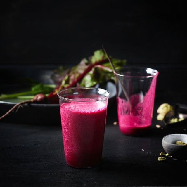 Rødbede smoothie | Smoothie med rødbede og banan