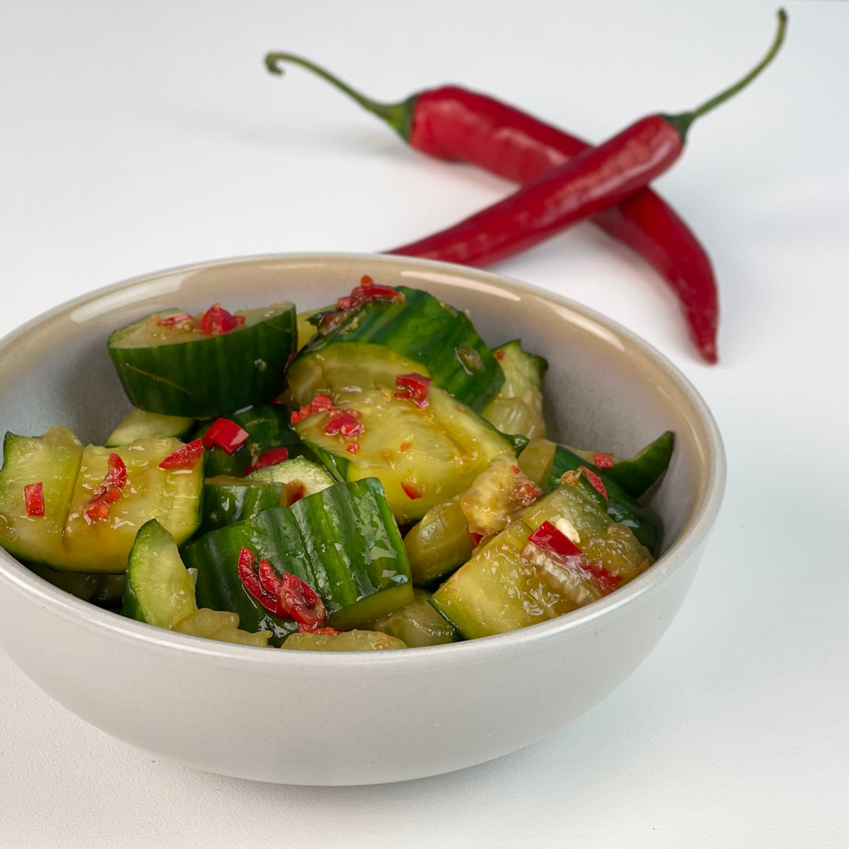 Agurkesalat | Asiatisk agurkesalat