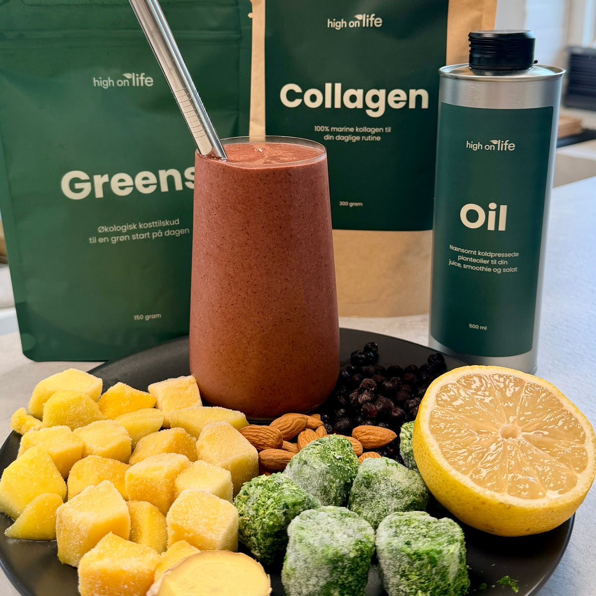 BEAUTY smoothie | Smoothie med COLLAGEN og avocado
