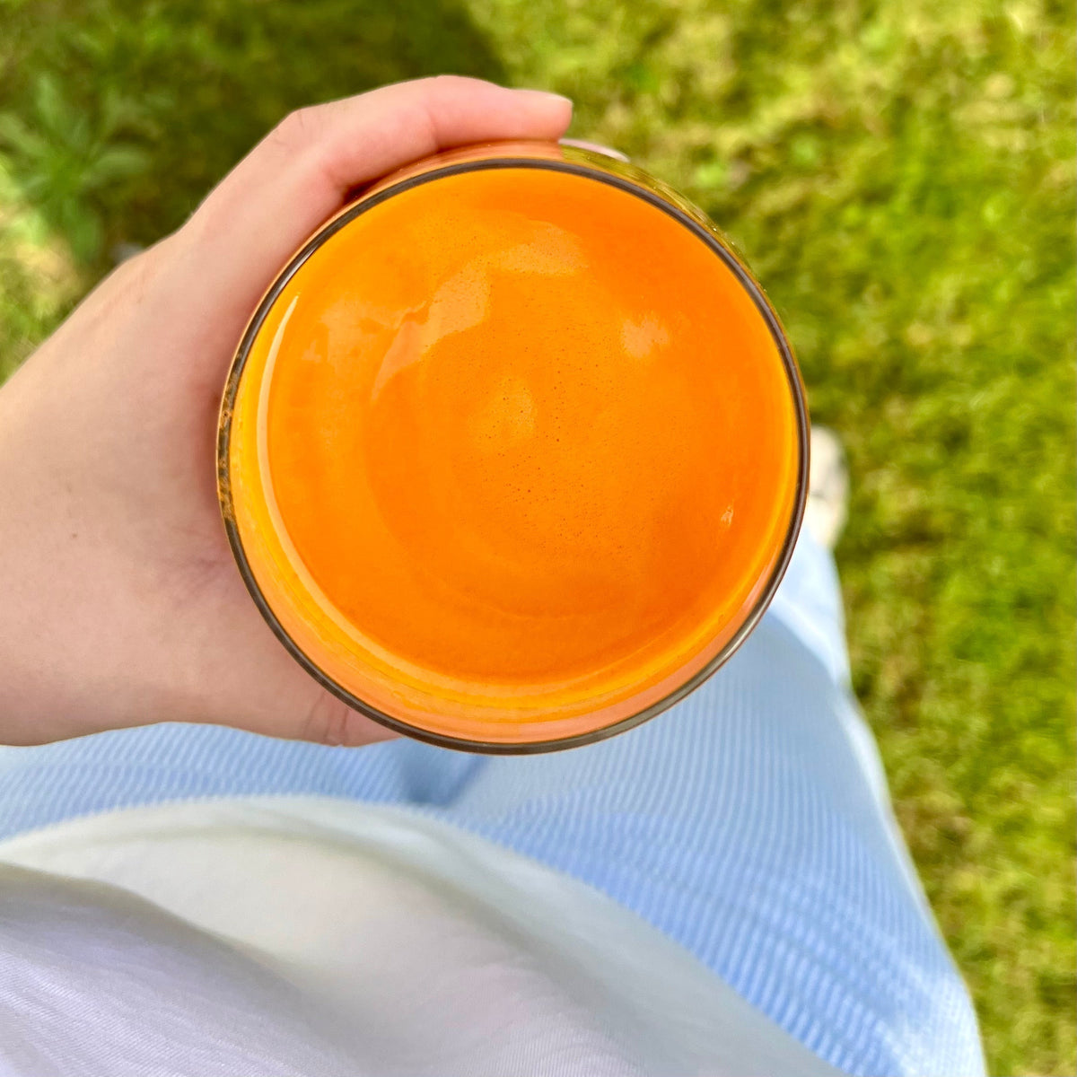 Fordøjelses juice | Juice shot med ananas og gulerod