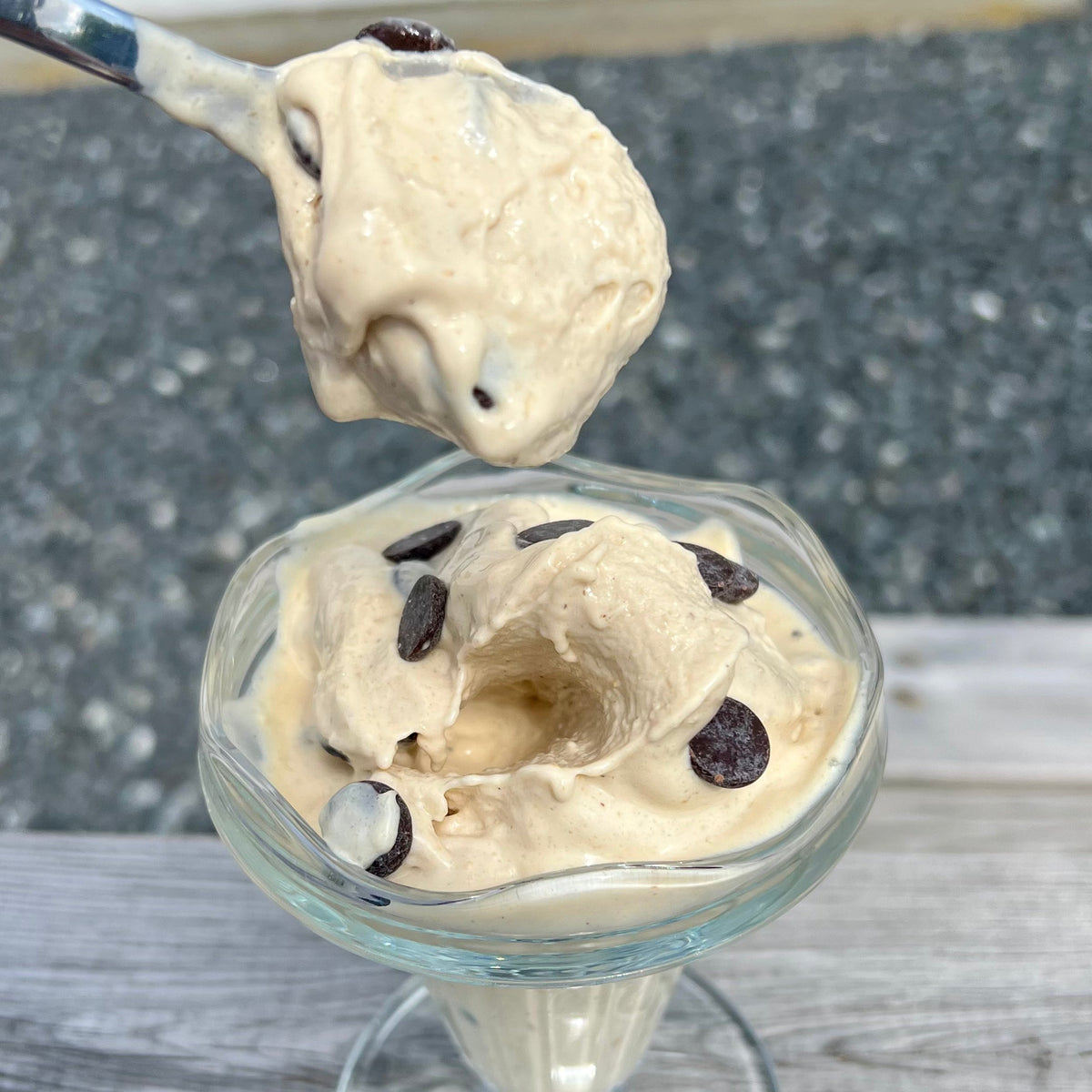 Peanutbutter-is | Is med peanutbutter og chokolade