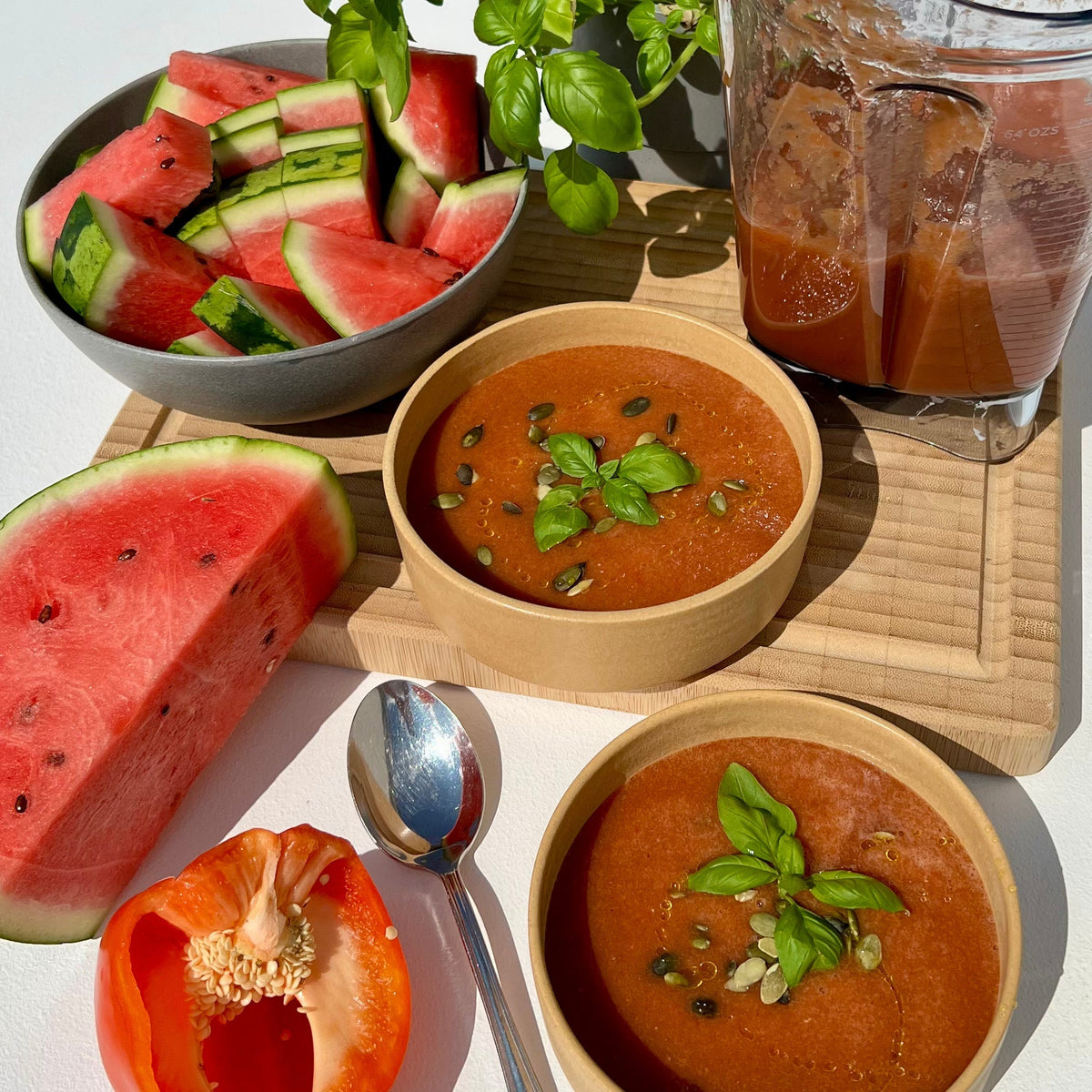Vandmelon Gazpacho