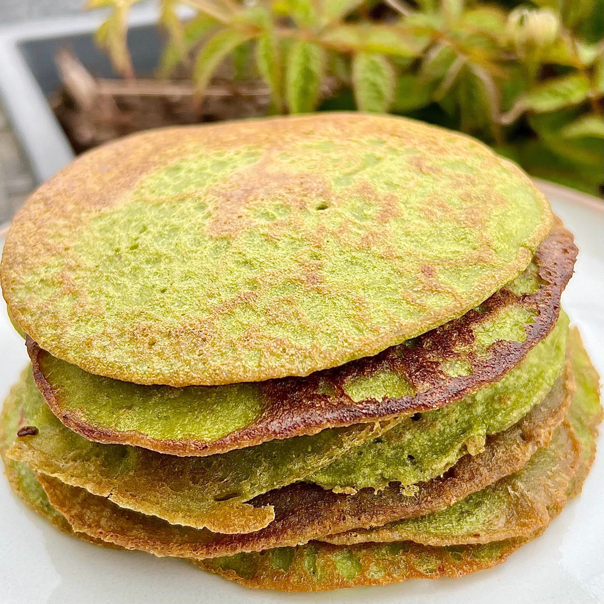 Vilde Pandekager | Glutenfri pandekager med ukrudt