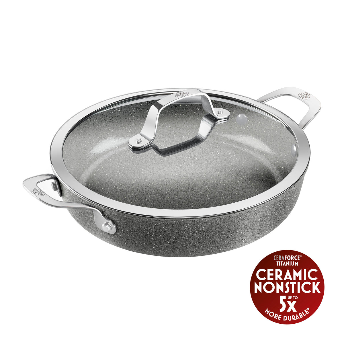 Zwilling Ballarini Salina Keramisk Serveringspande med låg, 28 cm