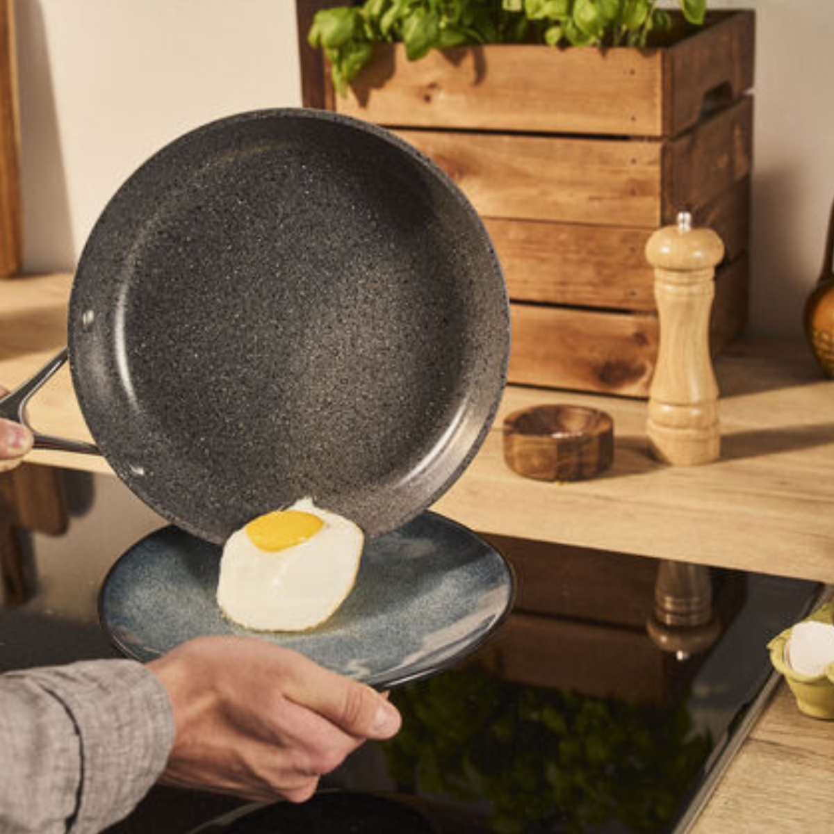 Zwilling Ballarini Salina Keramisk Stegepande, 24 cm