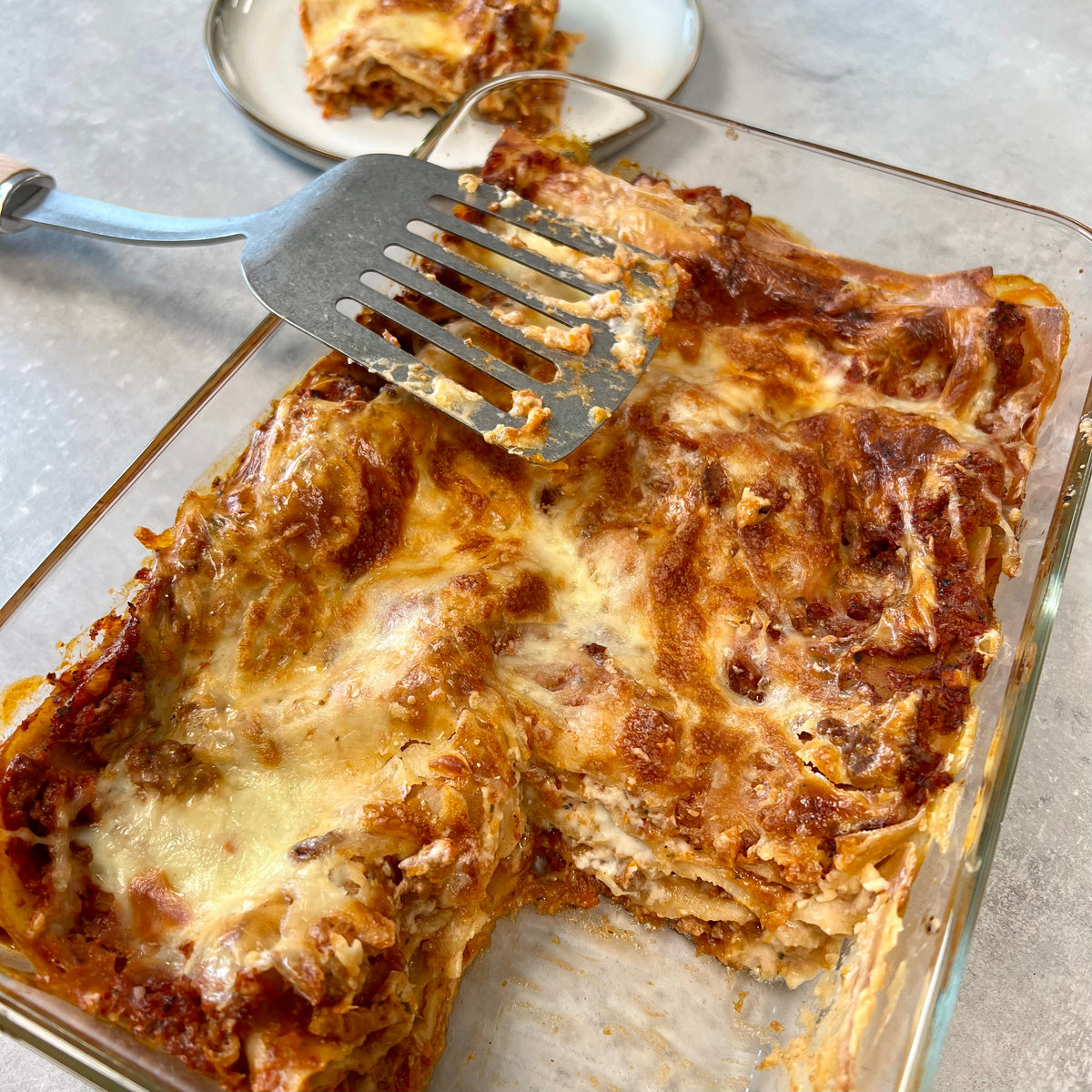 Lasagne - med juicepulp | Lasagne med gulerødder, squash og selleri