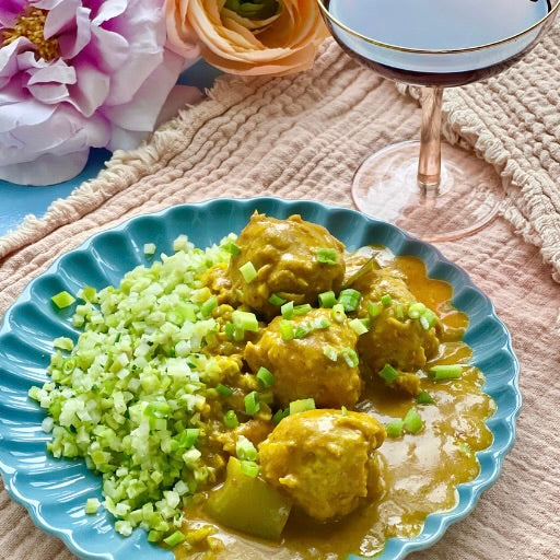 Boller i karry | Kødboller i karrysauce