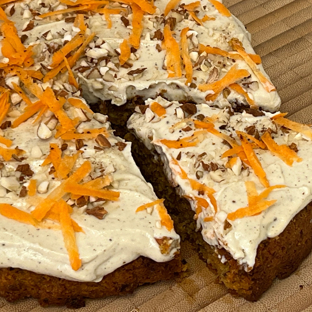  Vegansk og glutenfri gulerodskage | Svampet gulerodskage uden gluten