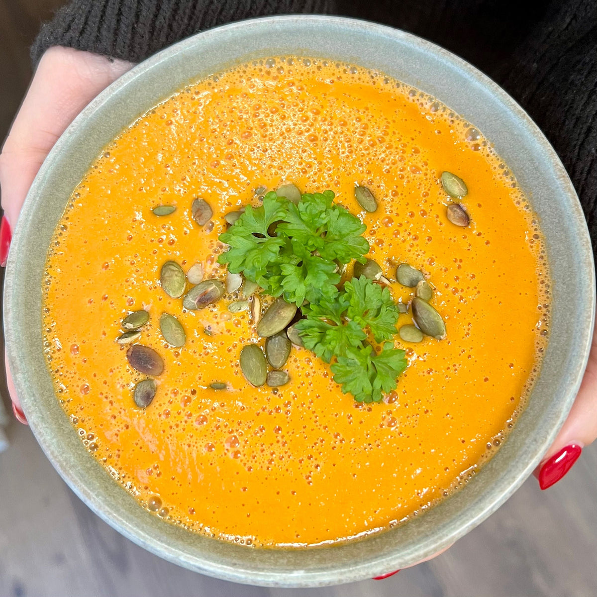 Spicy suppe lavet på Vitamix | Antiinflammatorisk suppe