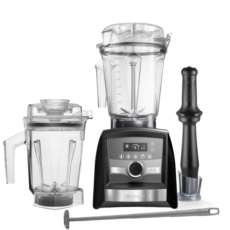 Det Ultimative Sæt, Vitamix Jubilæumsmodel + Hurom H320N, sort