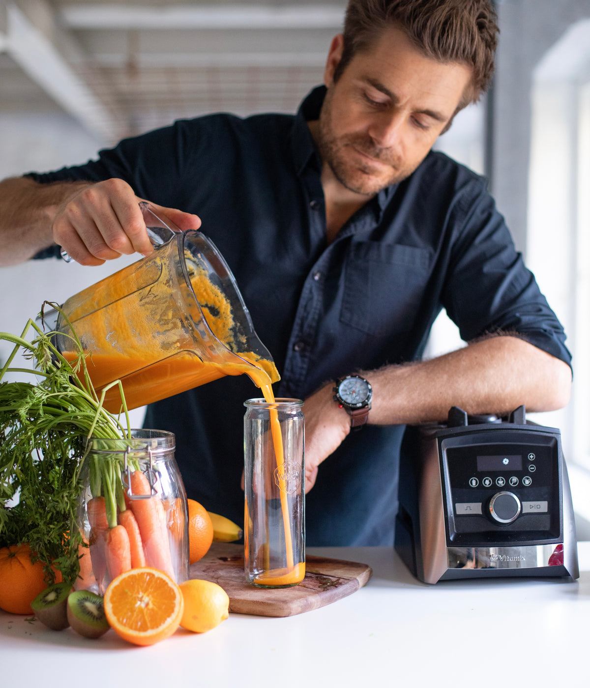 Vitamix Ascent A3500i, Børstet stål