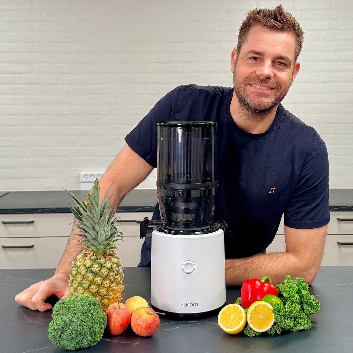 Hurom H320N slowjuicer, Hvid