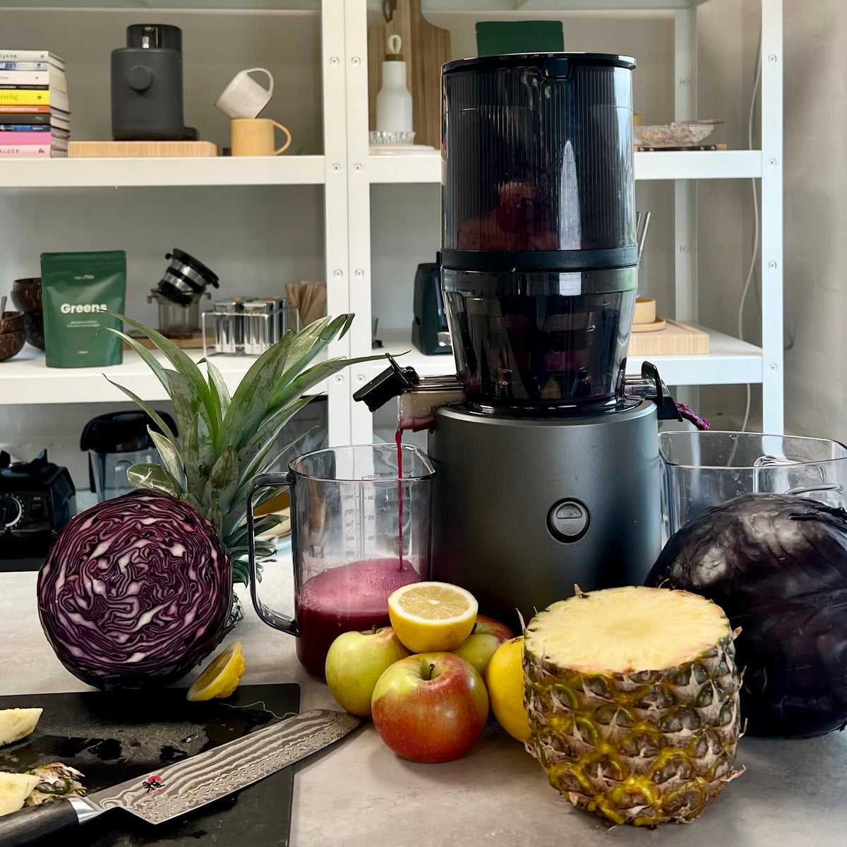 Hurom H320N slowjuicer, Grå